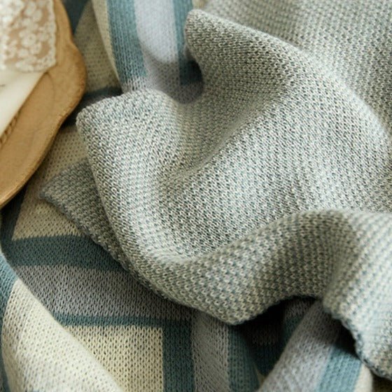 Chic Square Blanket -Throw- Delicors