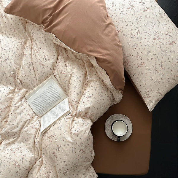 Coffee Time Cashew Bedding Set -Bedding- Delicors