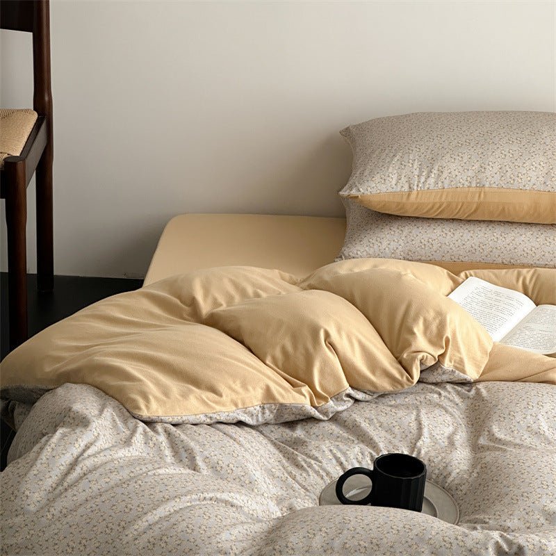 Coffee Time Cashew Bedding Set -Bedding- Delicors