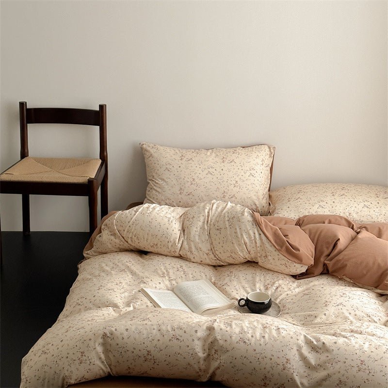 Coffee Time Cashew Bedding Set -Bedding- Delicors