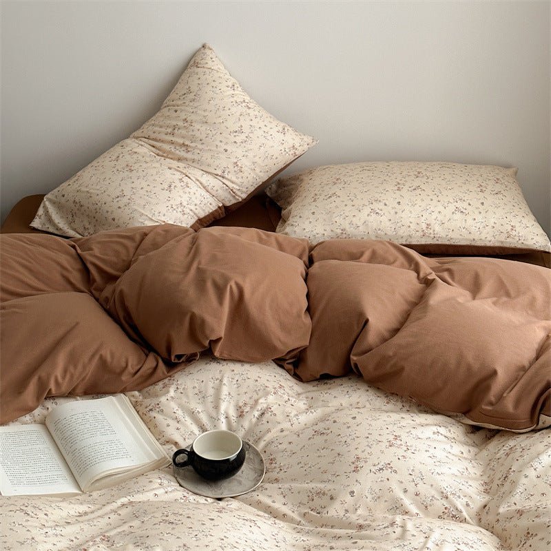 Coffee Time Cashew Bedding Set -Bedding- Delicors