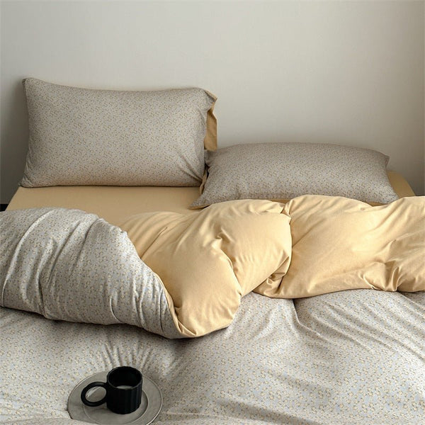 Coffee Time Cashew Bedding Set -Bedding- Delicors