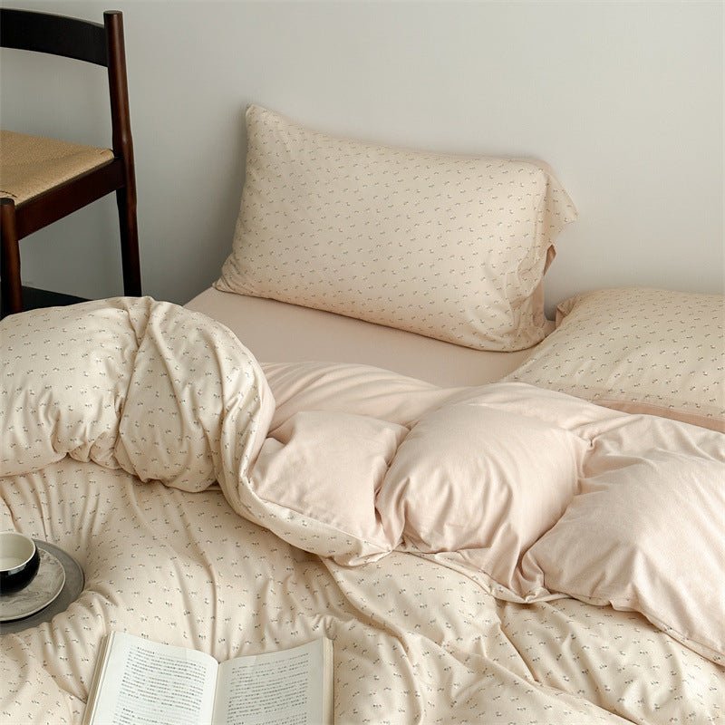 Coffee Time Cashew Bedding Set -Bedding- Delicors
