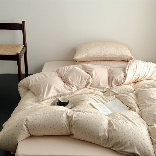 Coffee Time Cashew Bedding Set -Bedding- Delicors
