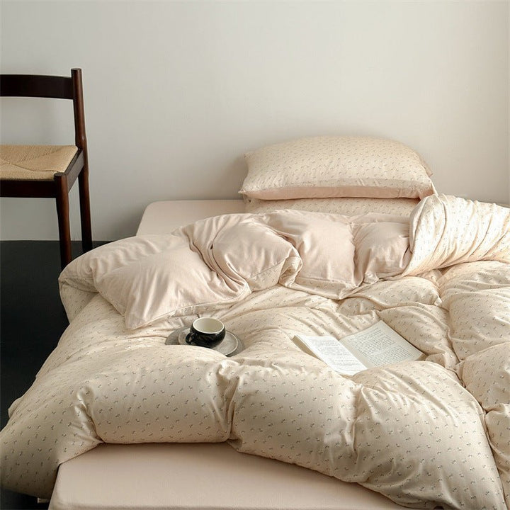 Coffee Time Cashew Bedding Set -Bedding- Delicors