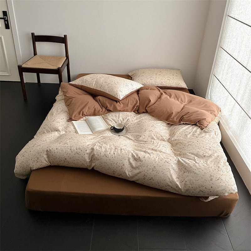 Coffee Time Cashew Bedding Set -Bedding- Delicors
