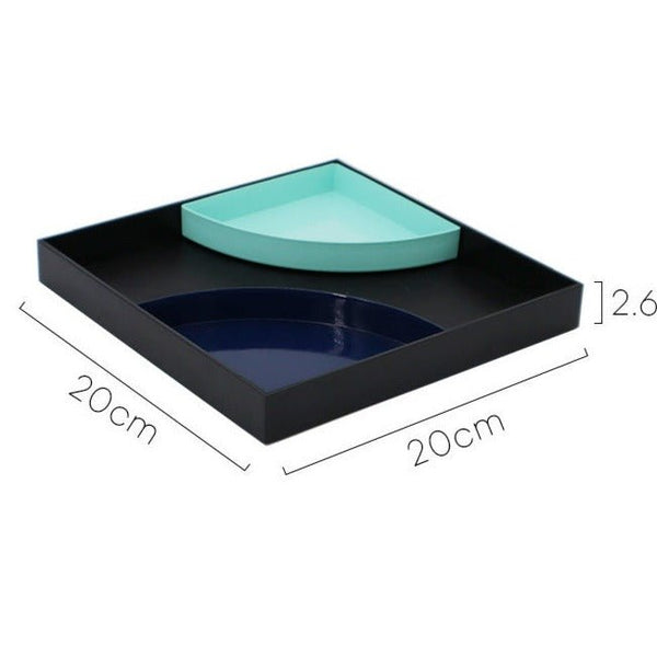 Colour Block Storage Tray - Tray - Delicors