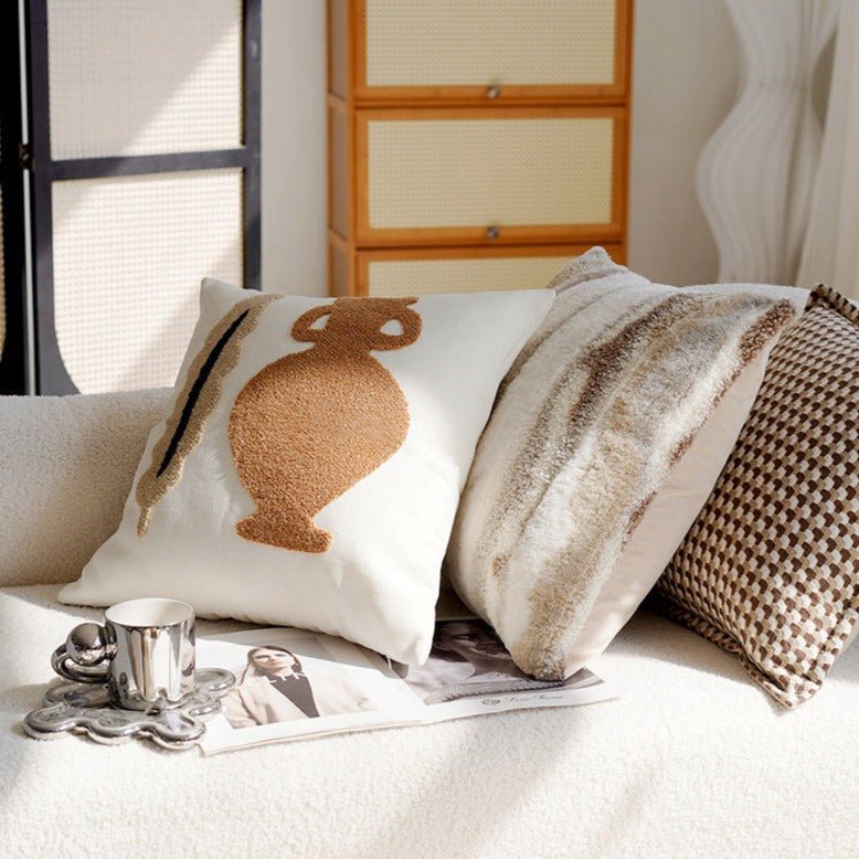 Cream Butter platter Cushion Collection - Cushion - Delicors