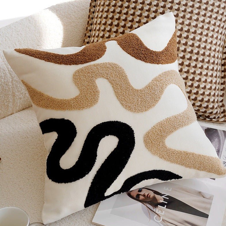 Cream Butter platter Cushion Collection - Cushion - Delicors