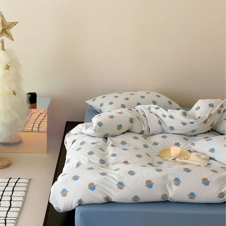 Cute Sheep Bedding Set -Bedding- Delicors