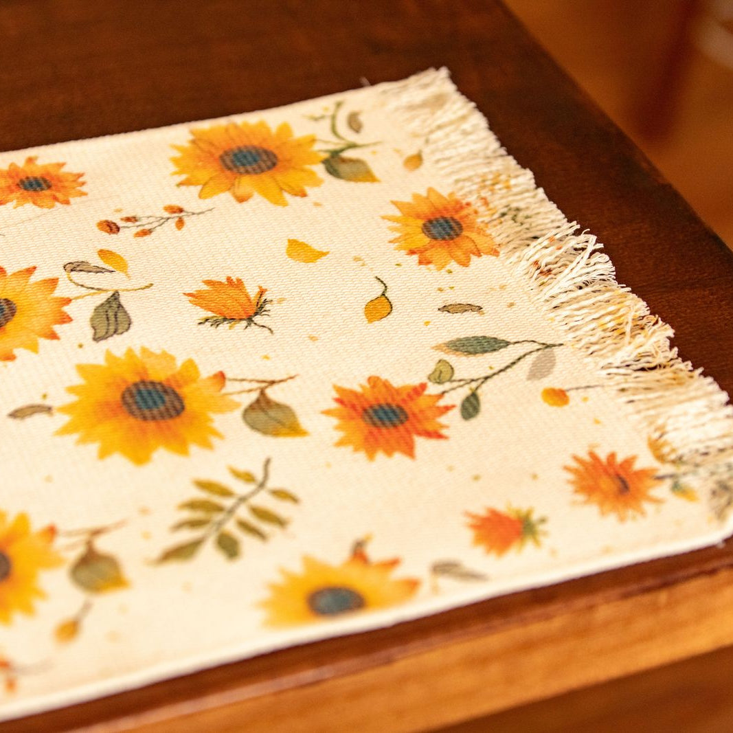 Sunny Sunflower Table Runner