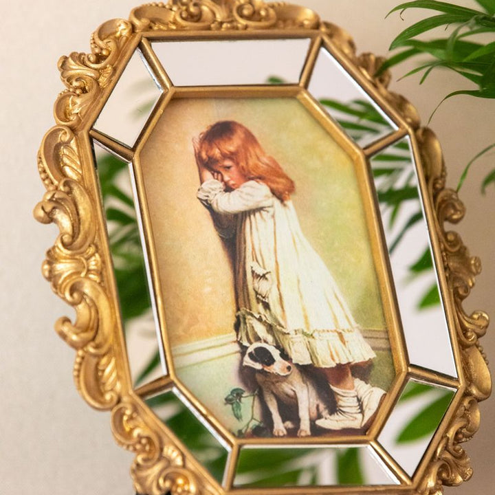 Baroque Mirrored Ornate Frame
