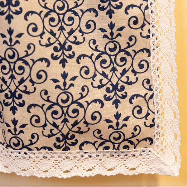 Blue China Curtain -- Delicors