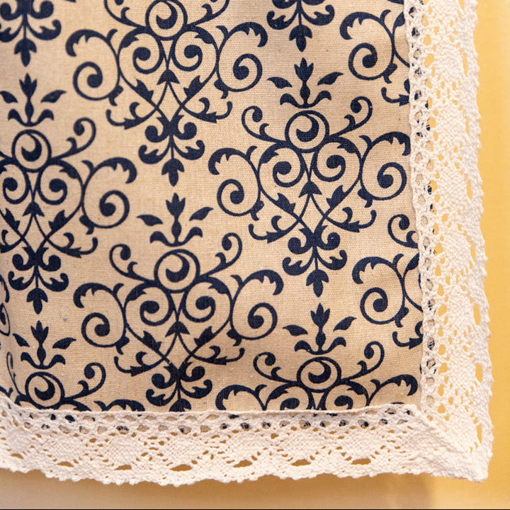 Blue China Curtain -- Delicors
