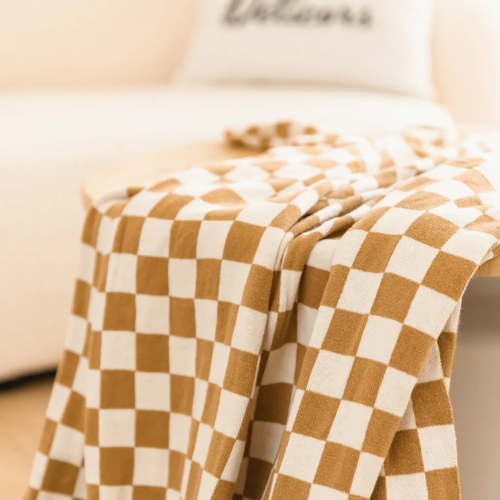 Checkered Past Soft Blanket - Delicors