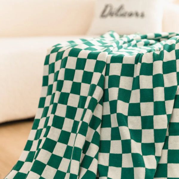 Checkered Past Soft Blanket - Delicors