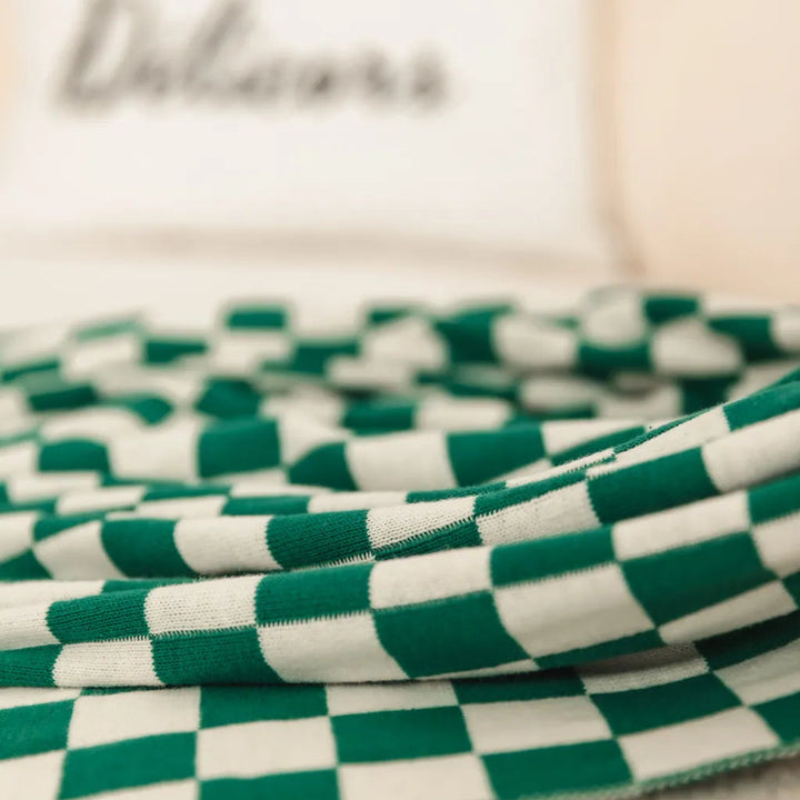 Checkered Past Soft Blanket - Delicors