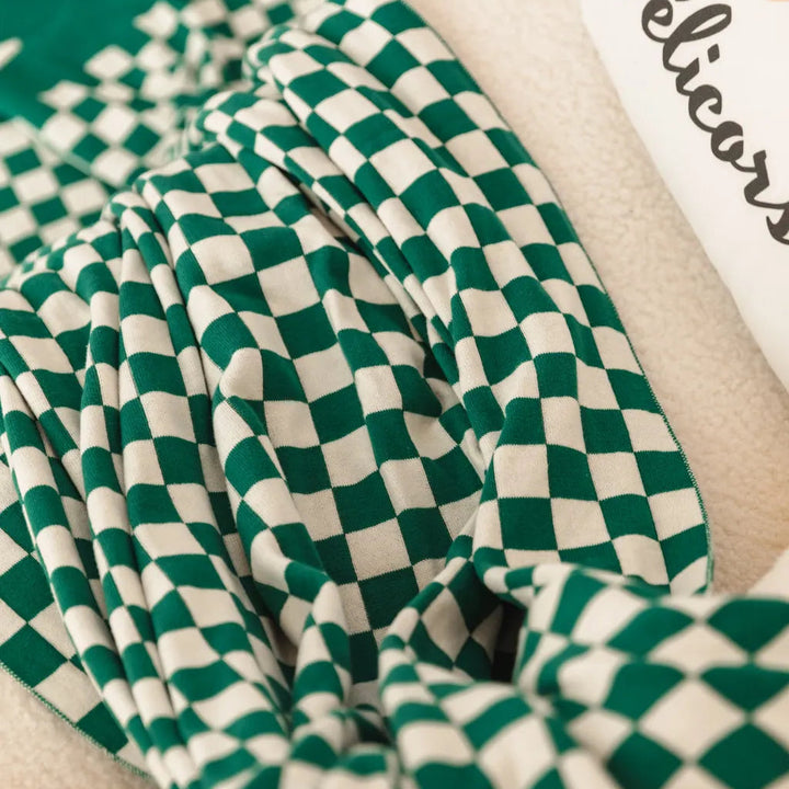 Checkered Past Soft Blanket - Delicors