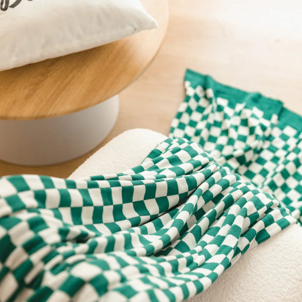 Checkered Past Soft Blanket - Delicors