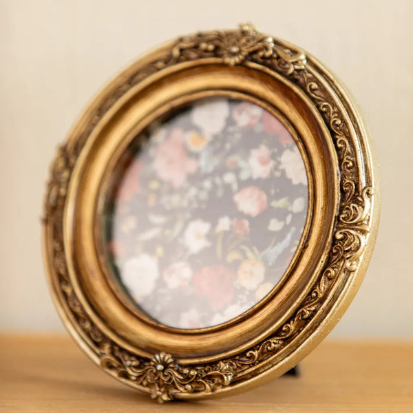 French Rococo Round Frame - Delicors