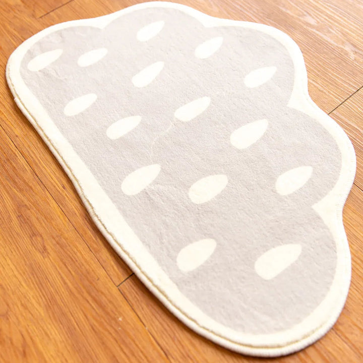 Cloud Bath Mat SmilingCloud&RainCloud - Delicors