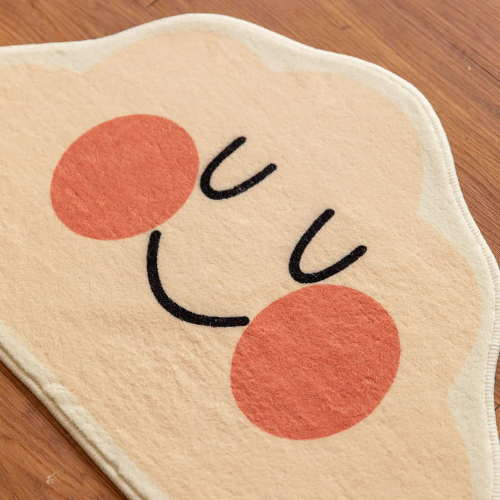 Cloud Bath Mat SmilingCloud&RainCloud - Delicors