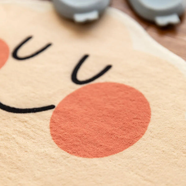 Cloud Bath Mat SmilingCloud&RainCloud - Delicors
