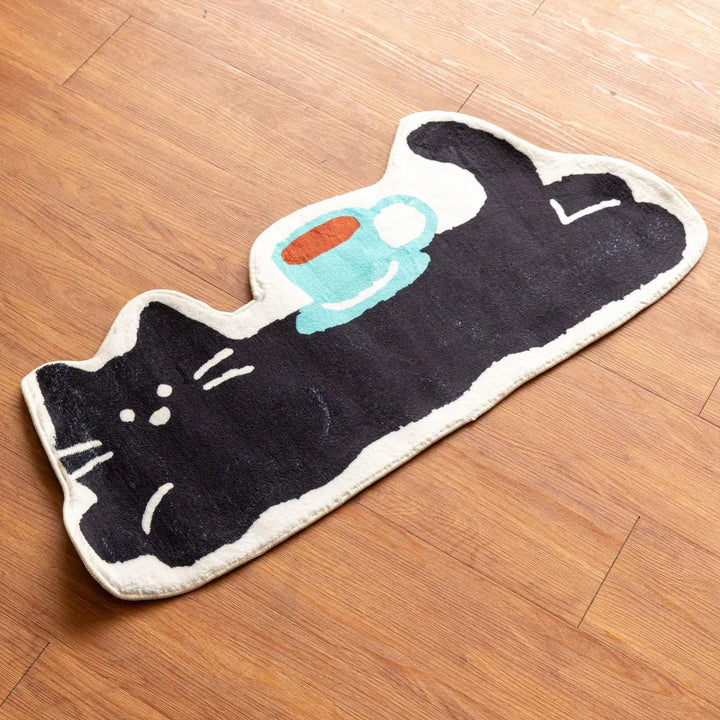 Coffee&Kitty Bath Mat - Delicors
