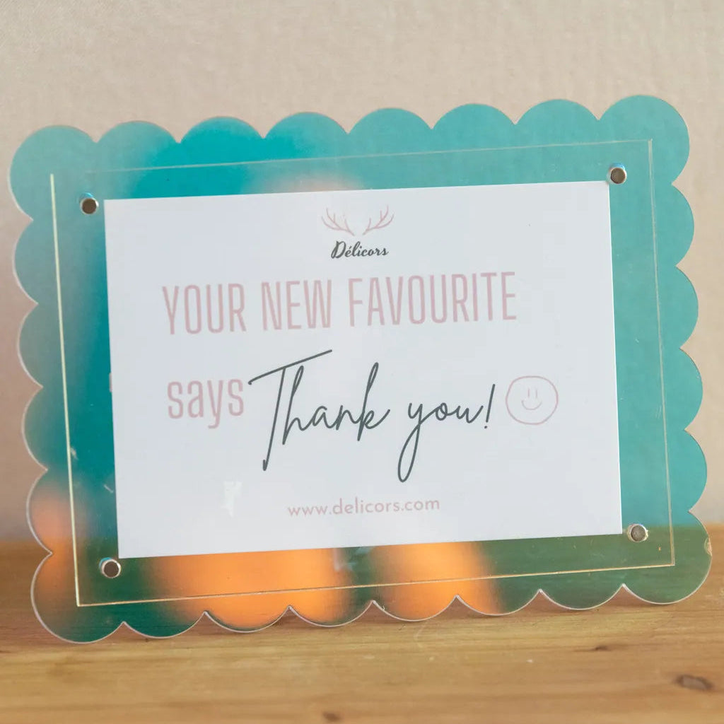 Cookie Acrylic Photo Frame Multicolour - Delicors