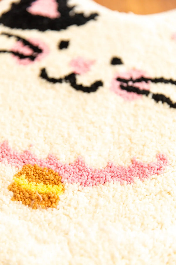 Cow Cat Rug - Delicors