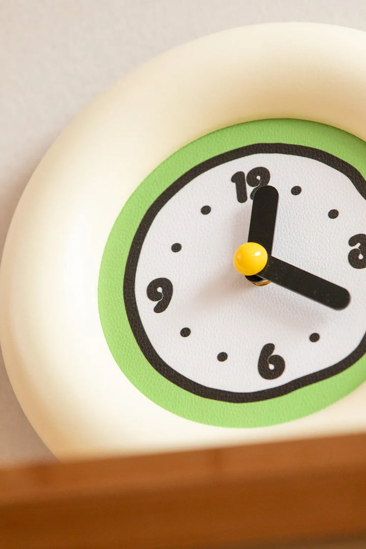 Creamy Matcha Wall Clock - Delicors