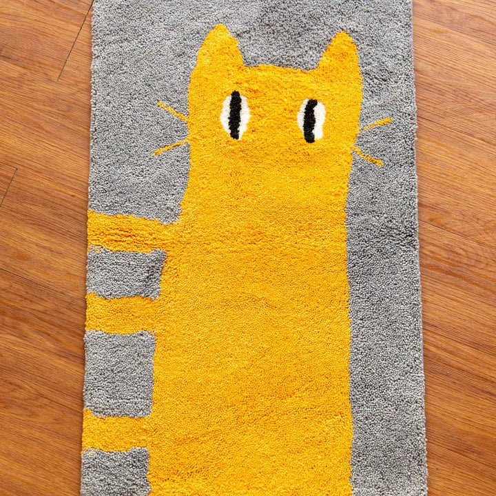 Curious Cat Bath Mat - Delicors