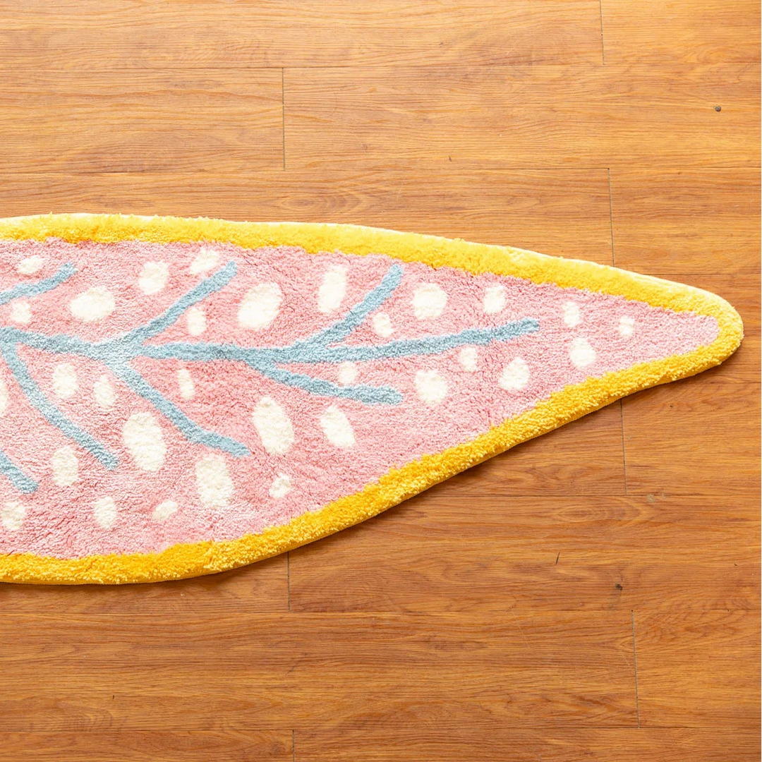 Fairy Begonia Wing Rug - Delicors