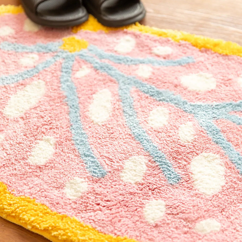 Fairy Begonia Wing Rug - Delicors