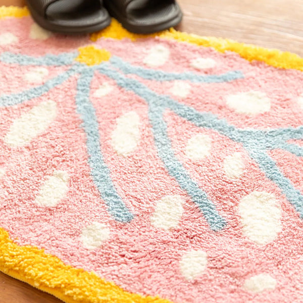 Fairy Begonia Wing Rug - Delicors