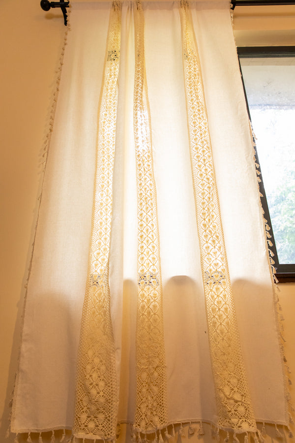Soft beige Fiore Di Latte drape