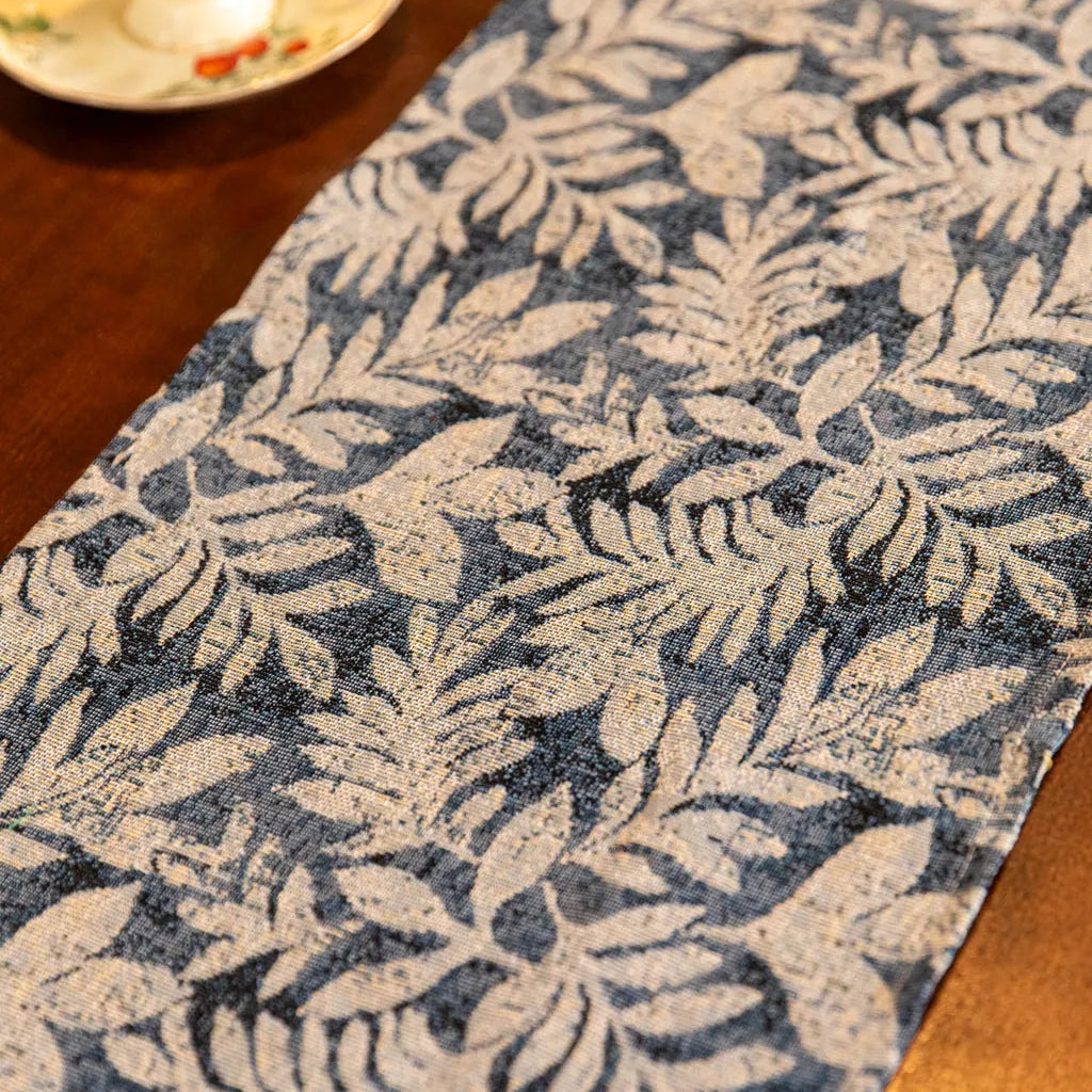 Foliage Tassel Table Runner - Delicors