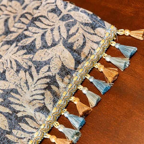 Foliage Tassel Table Runner - Delicors