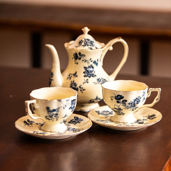 French Countryside Teacup & Pot - Delicors