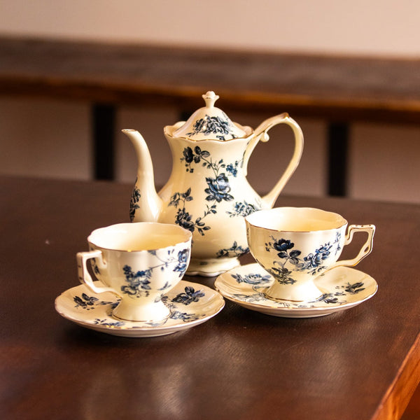 French Countryside Teacup & Pot - Delicors