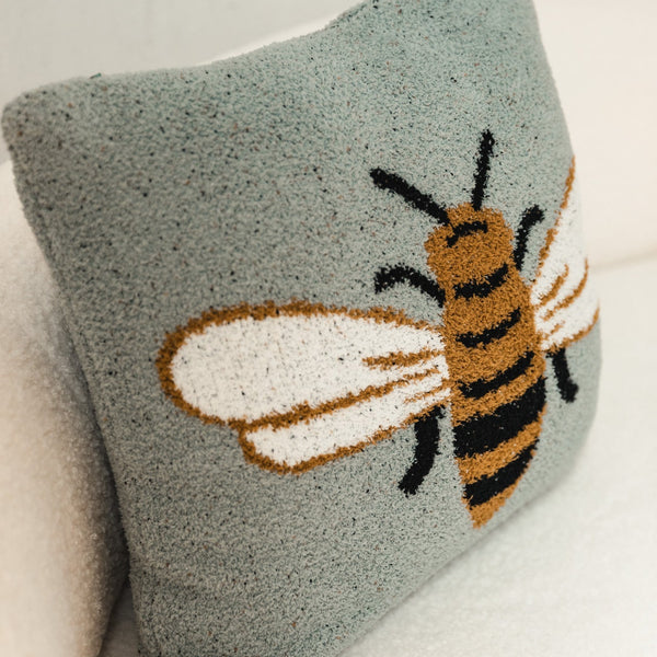 Gold Bee Blanket & Cushion - Delicors