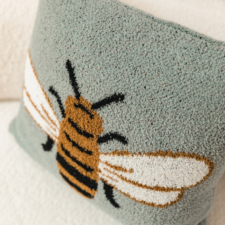 Gold Bee Blanket & Cushion - Delicors