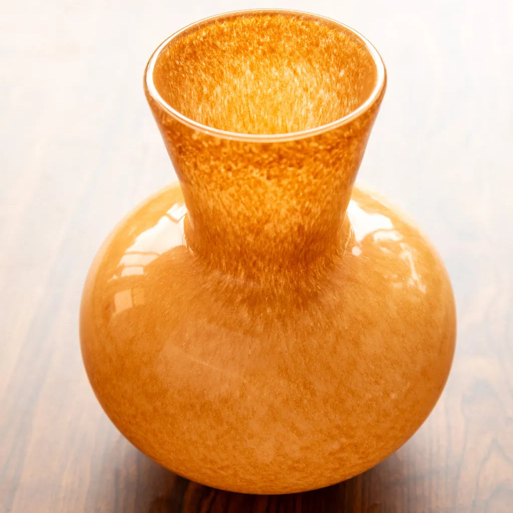 Long Neck Pastel Glass Vase - Delicors