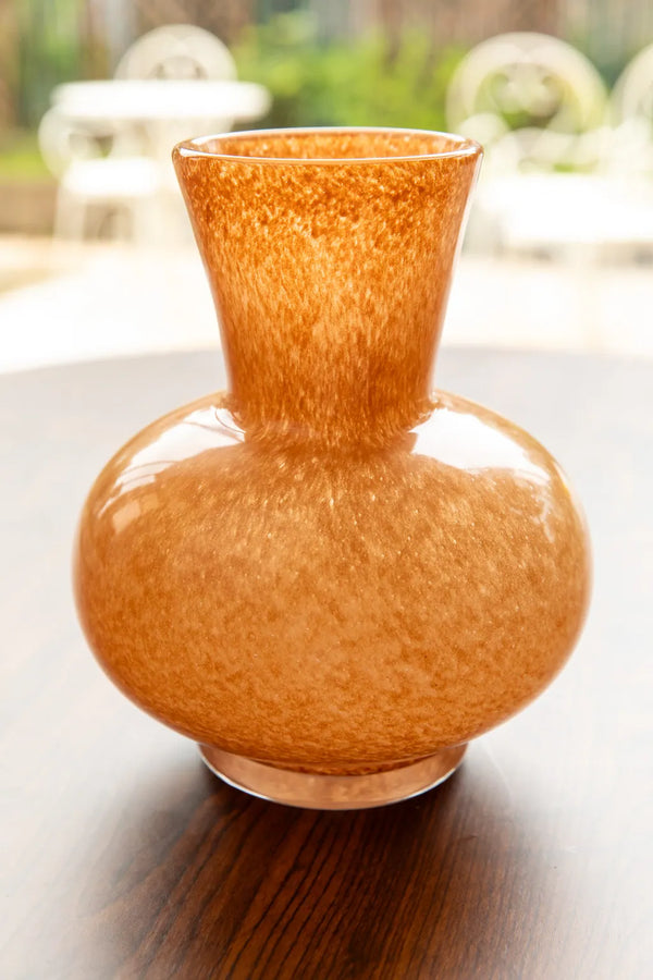 Long Neck Pastel Glass Vase - Delicors