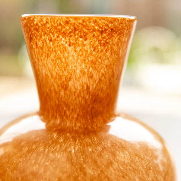 Long Neck Pastel Glass Vase - Delicors