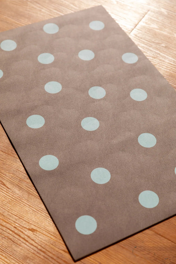 Mint Chip Dot Bath Mat Rectangle - Delicors