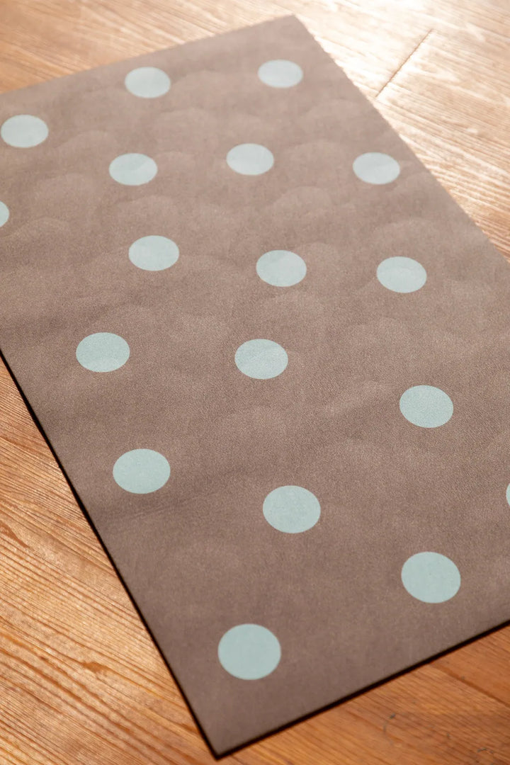Mint Chip Dot Bath Mat Rectangle - Delicors