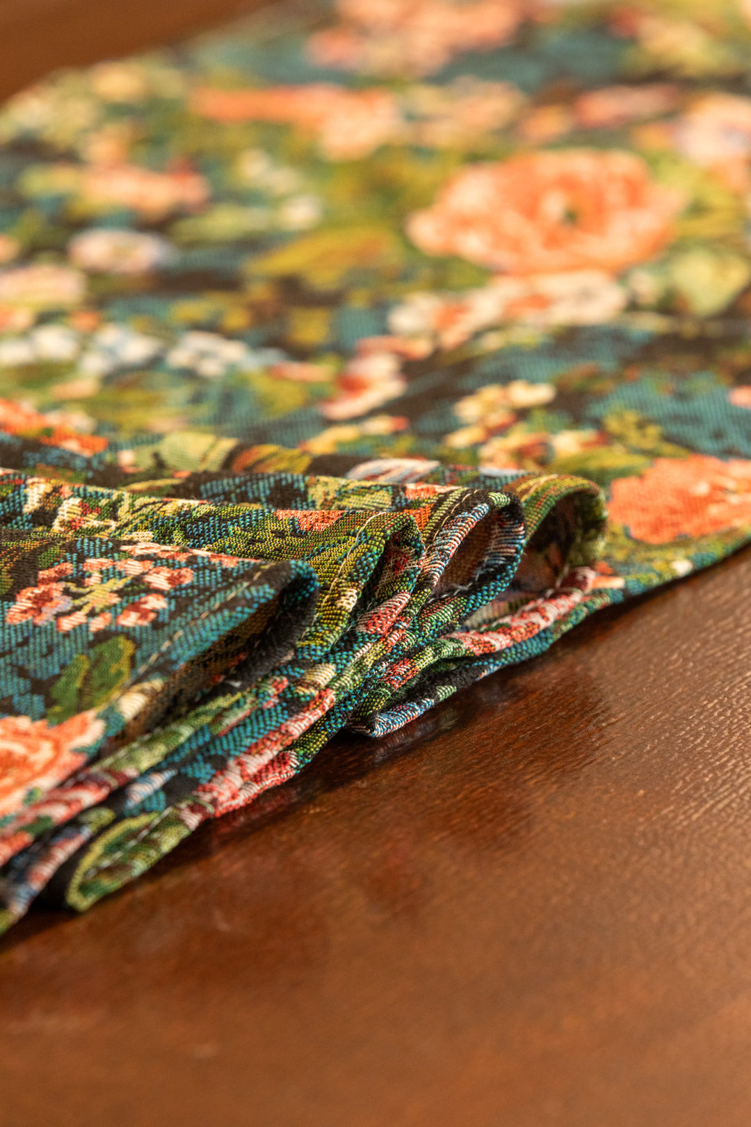Buy Mossy Green Table Runner 