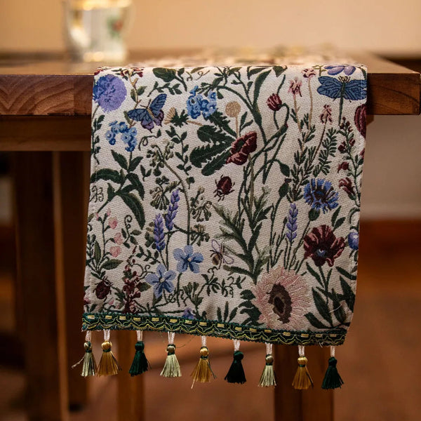 Nature's Letter Table Runner