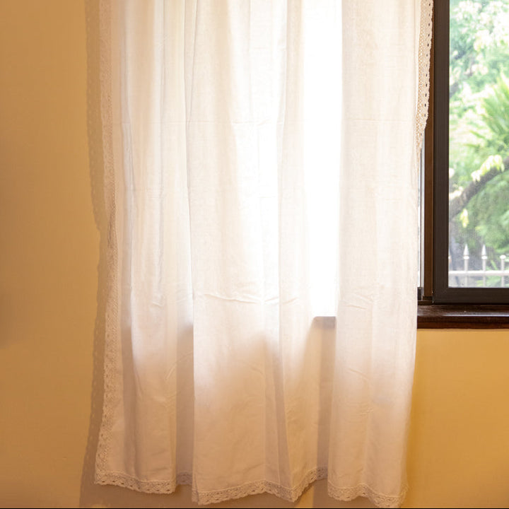 Peaceful Cotton Curtain -- Delicors